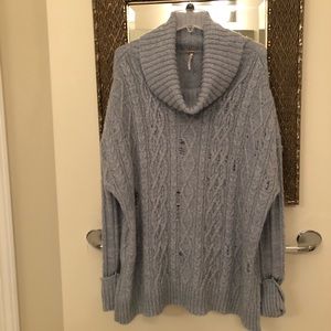 Free People cowl neck sweater